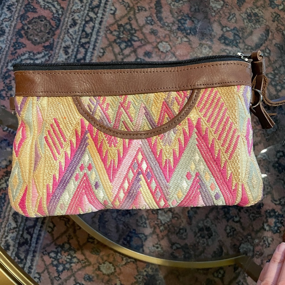 Colorful Patterned Clutch